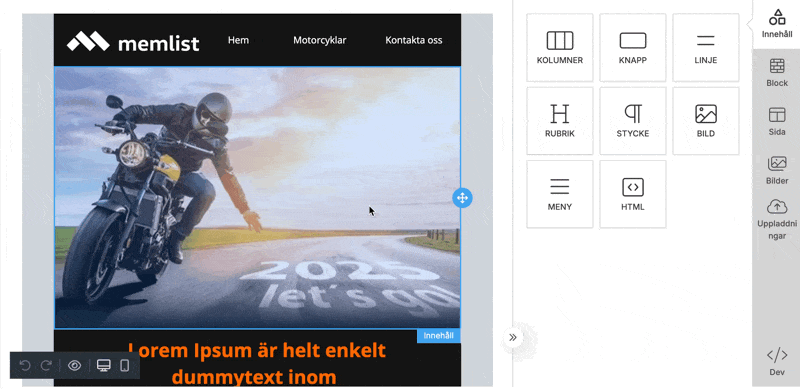 Ändra bakgrundsfärg