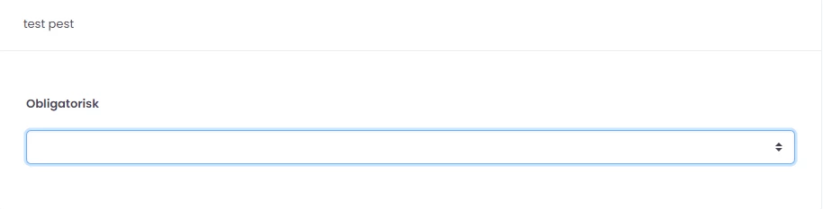 Obligatoriskt-inställning